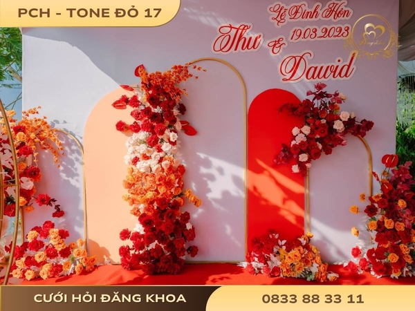 Phông chụp hình - tone đỏ 17