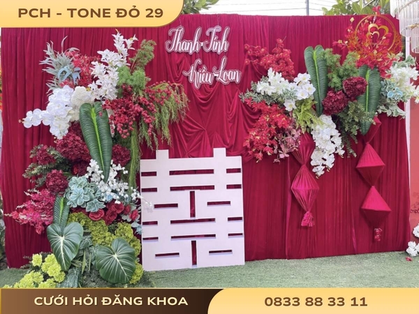 Phông chụp hinh - tone đỏ 29