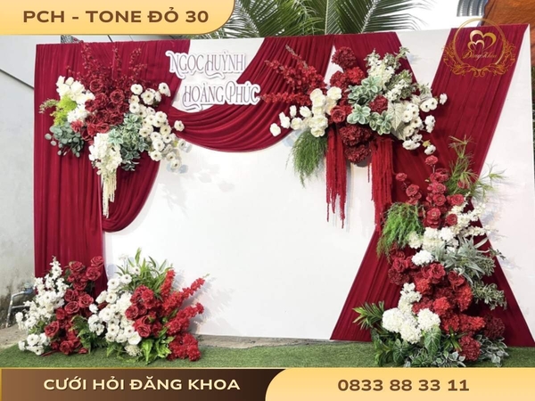 Phông chụp hình - tone đỏ 30