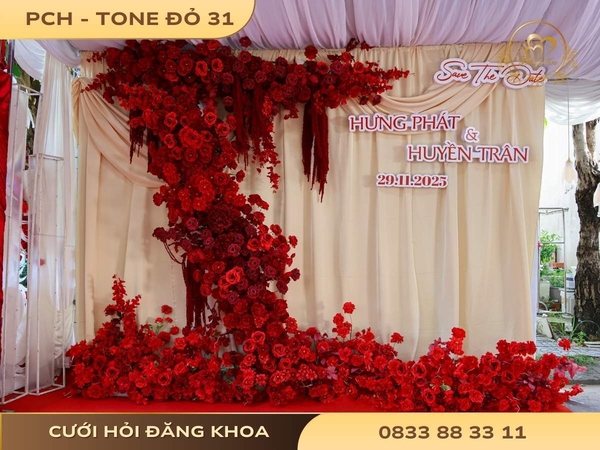 Phông chụp hình - tone đỏ 31