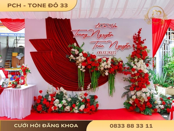 Phông chụp hình - tone đỏ 33