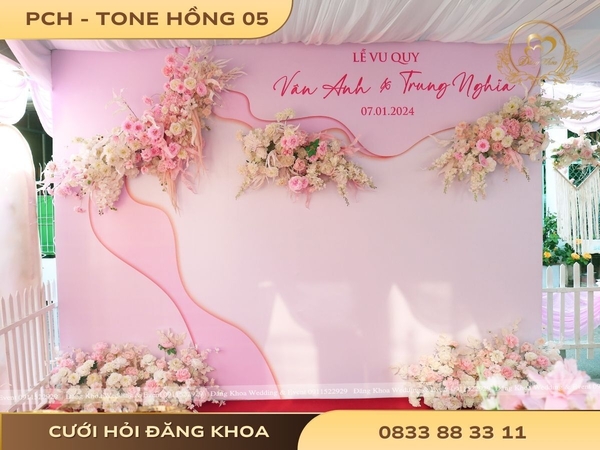 Phông chụp hình - tone hồng 05