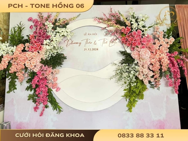 Phông chụp hình - tone hồng 06