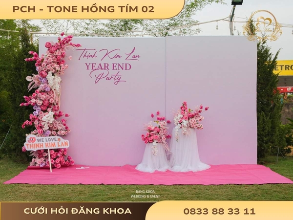 Phông chụp hình - tone hồng tím 02