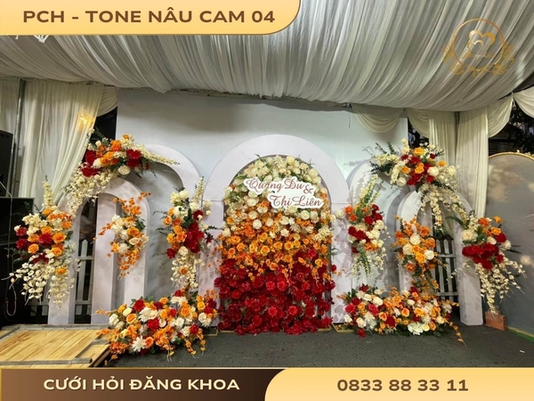 Phông chụp hình - tone nâu cam 04