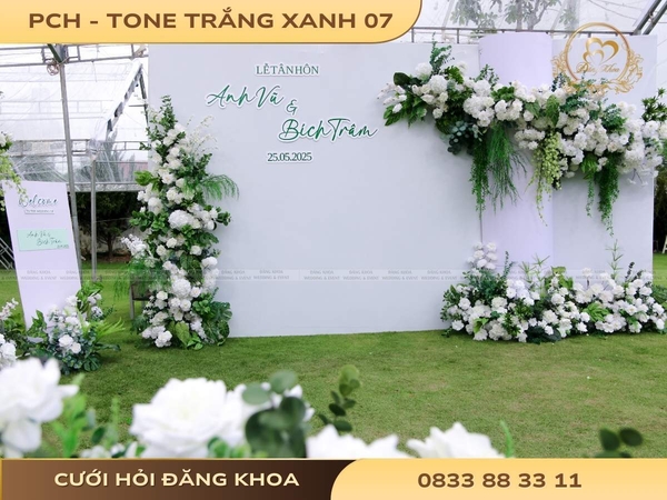 Phông chụp hình - tone trắng xanh 07