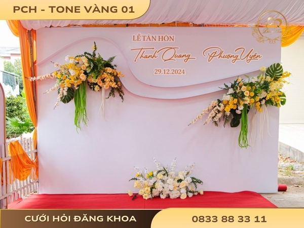 Phông chụp hình - tone vàng 01