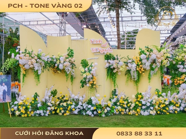 Phông chụp hình - tone vàng 02