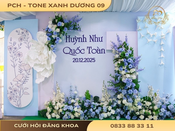 Phông chụp hình - tone xanh dương 09