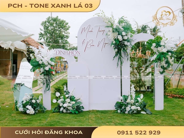 Phông chụp hình - tone xanh lá 03