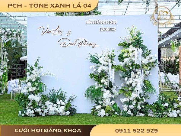 Phông chụp hình - tone xanh lá 04