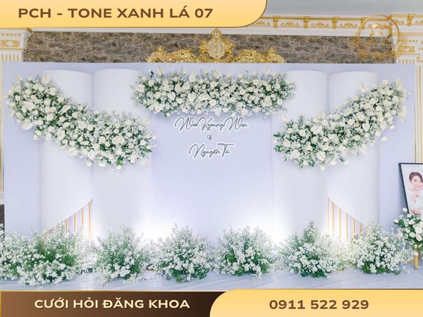 Phông chụp hình - tone xanh lá 07