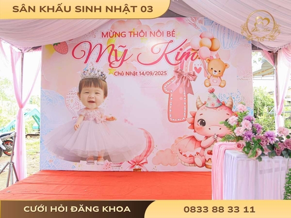 Sân khấu sinh nhật 03