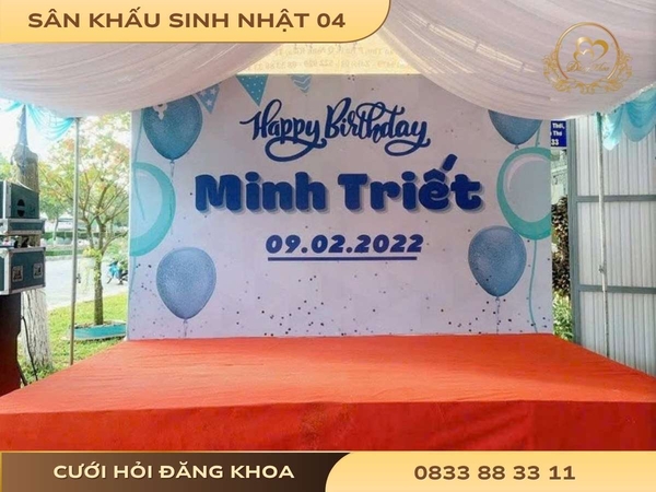 Sân khấu sinh nhật 04