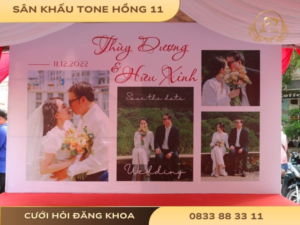 Sân khấu tone hồng 11