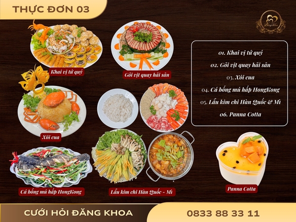 THỰC ĐƠN 03