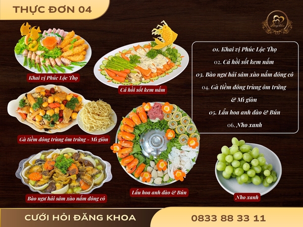 THỰC ĐƠN 04