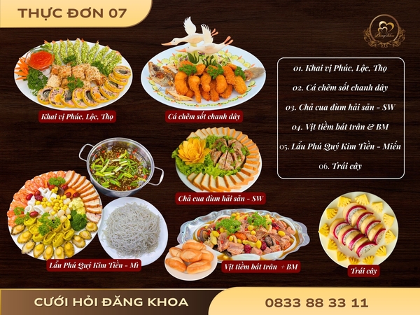 THỰC ĐƠN 07