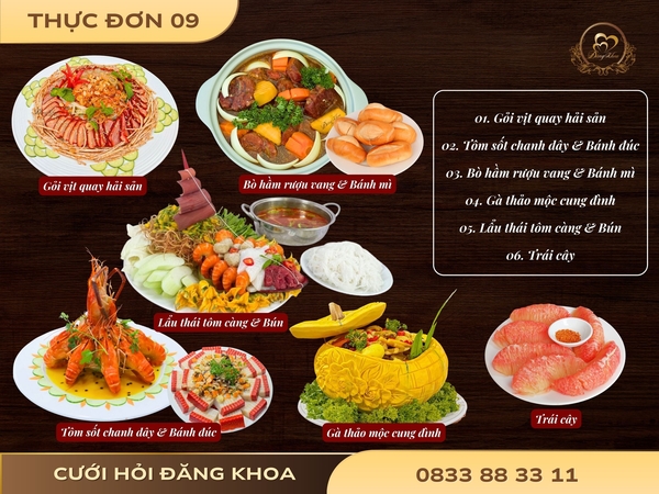 THỰC ĐƠN 09