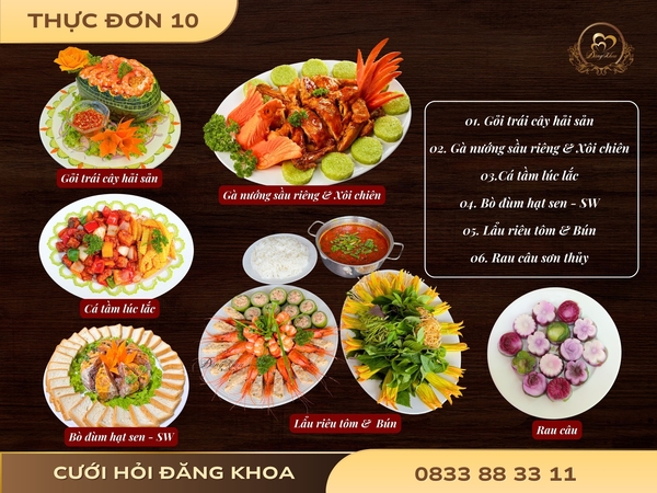 THỰC ĐƠN 10