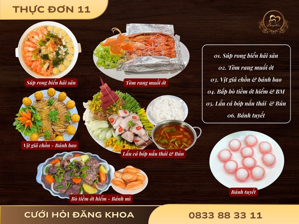 THỰC ĐƠN 11