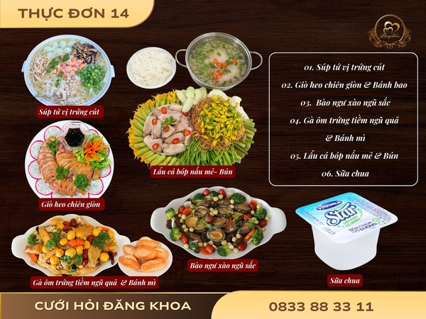 THỰC ĐƠN 14