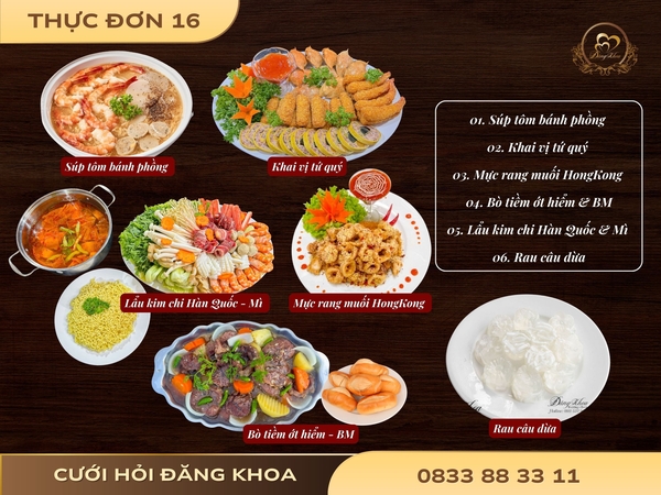 THỰC ĐƠN 16