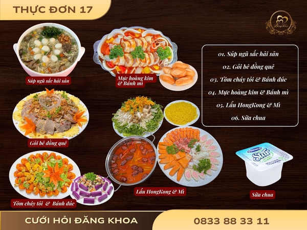 THỰC ĐƠN 17