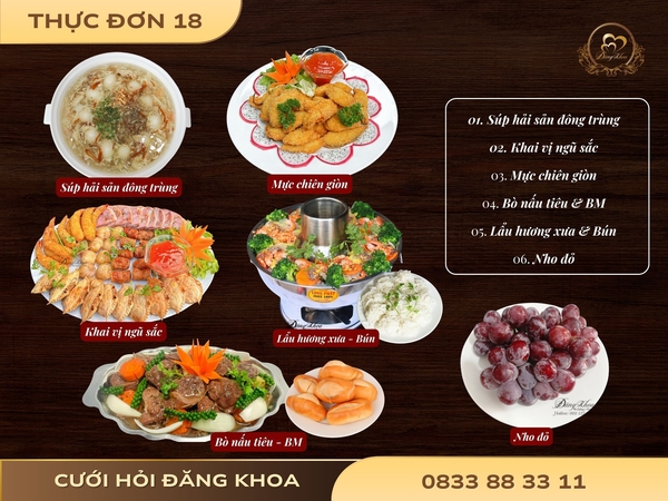 THỰC ĐƠN 18