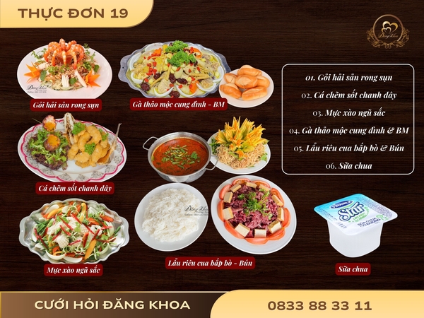 THỰC ĐƠN 19