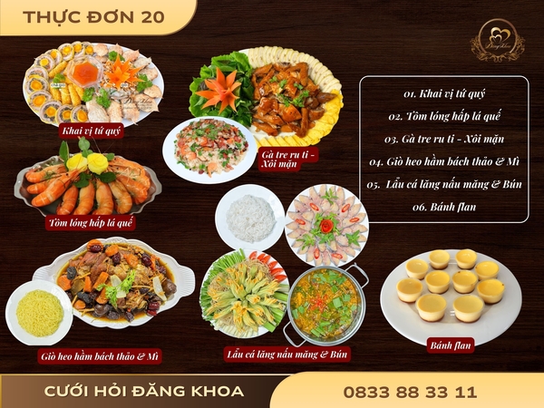 THỰC ĐƠN 20