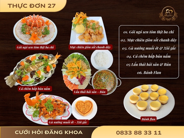 THỰC ĐƠN 27