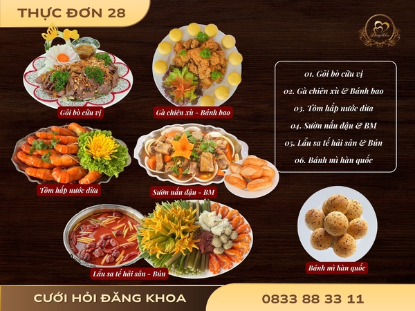 THỰC ĐƠN 28