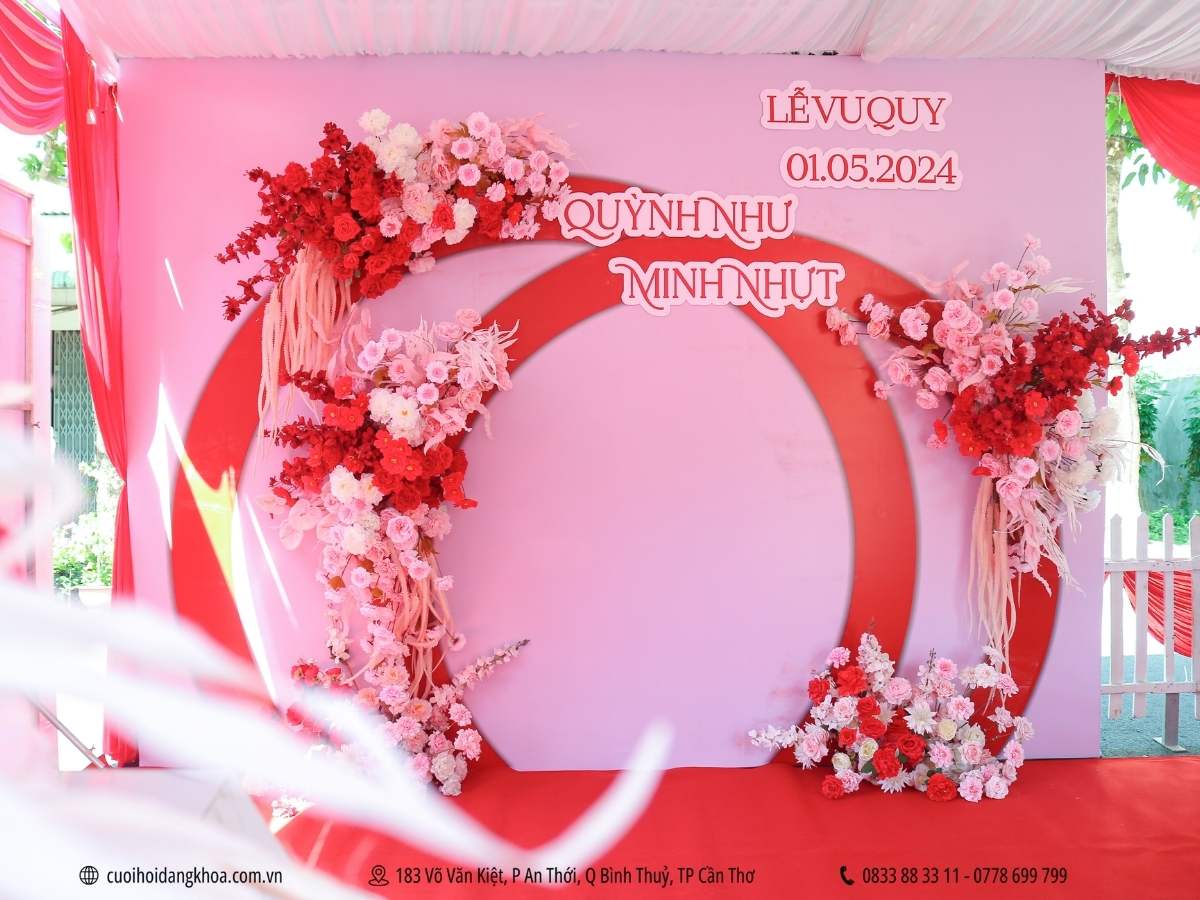 Top 50 mẫu phông chụp hình cưới tone đỏ 07