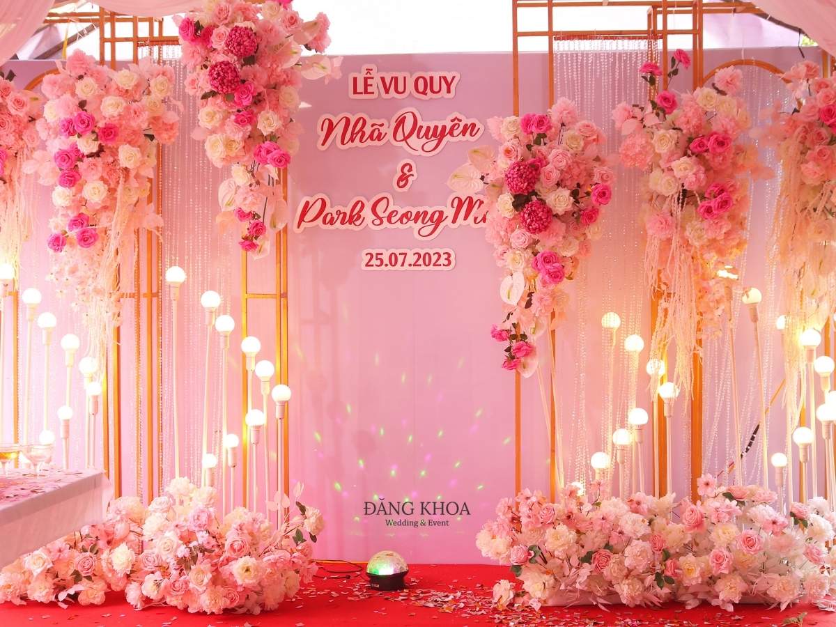 Top 50 mẫu phông chụp hình cưới tone hồng 09