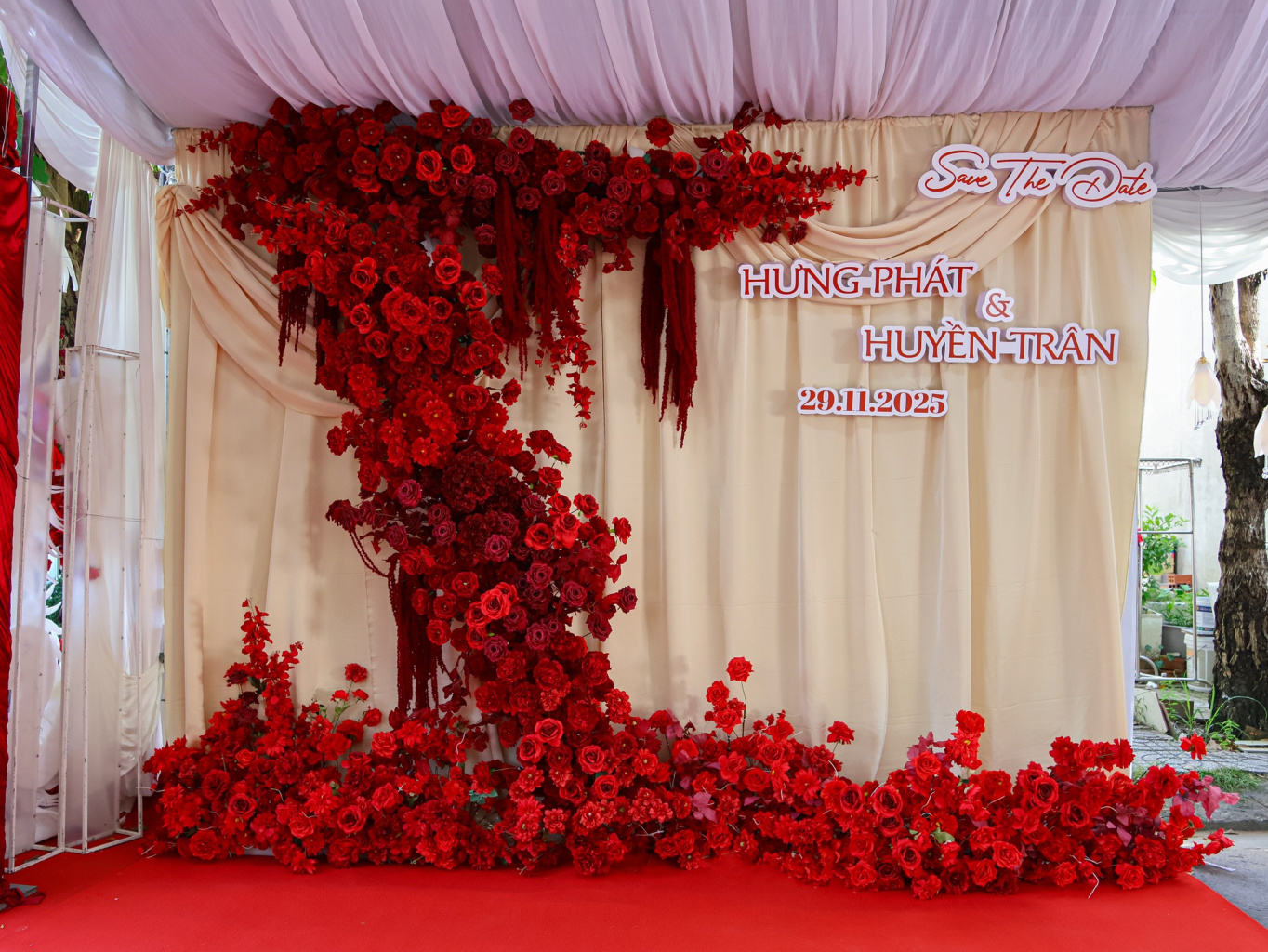 Trang trí phông chụp hình