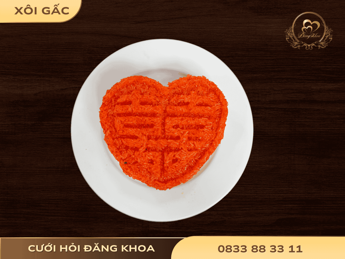 Xôi gấc