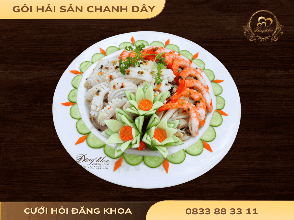 Gỏi hải sản chanh dây