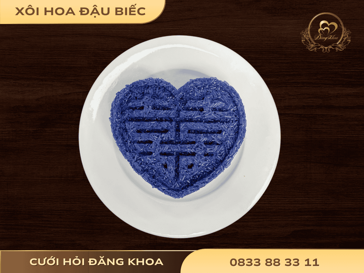 Xôi đậu biếc