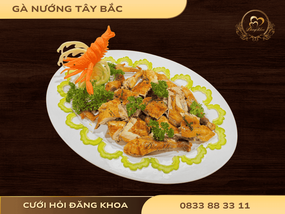 Gà nướng tây bắc