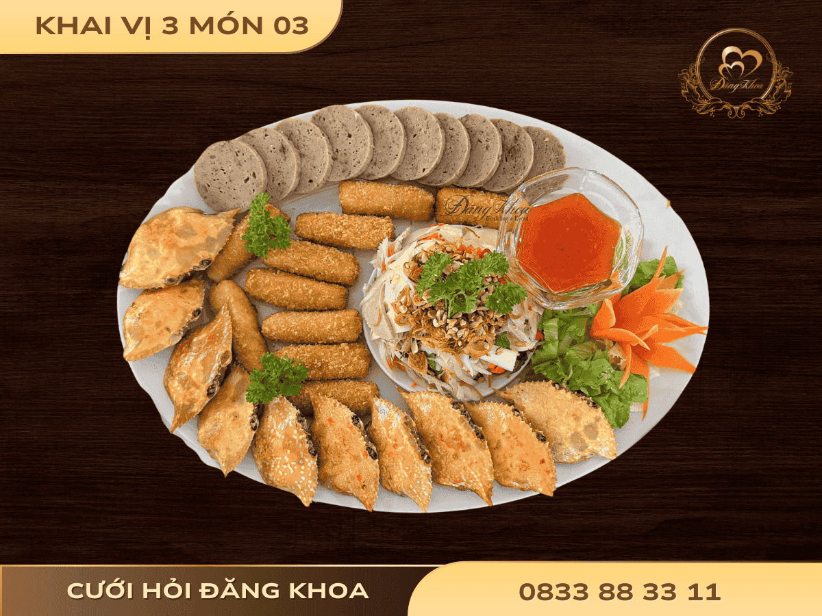 Khai vị Phúc Lộc Thọ