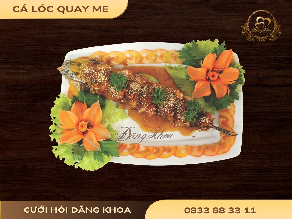 Cá Lóc Quay Me