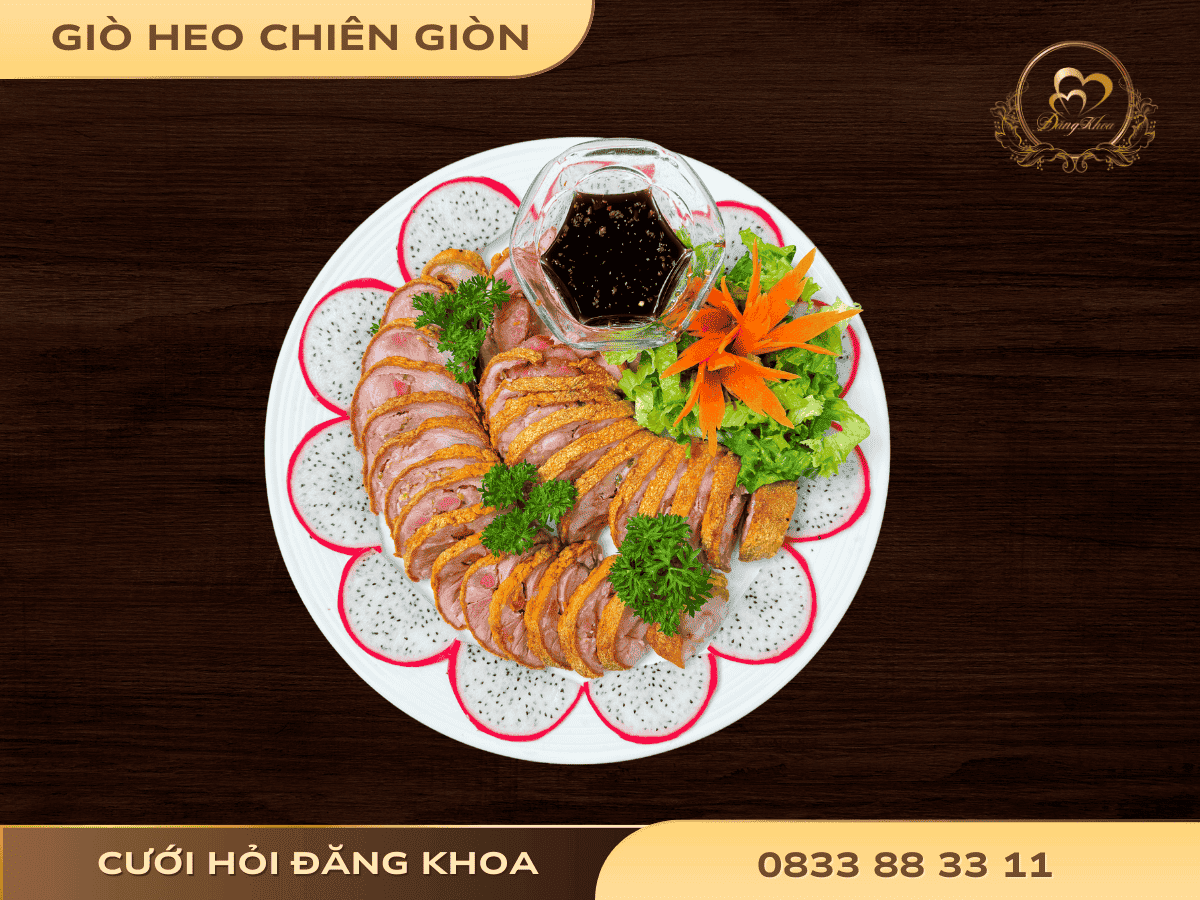 Giò heo chiên giòn