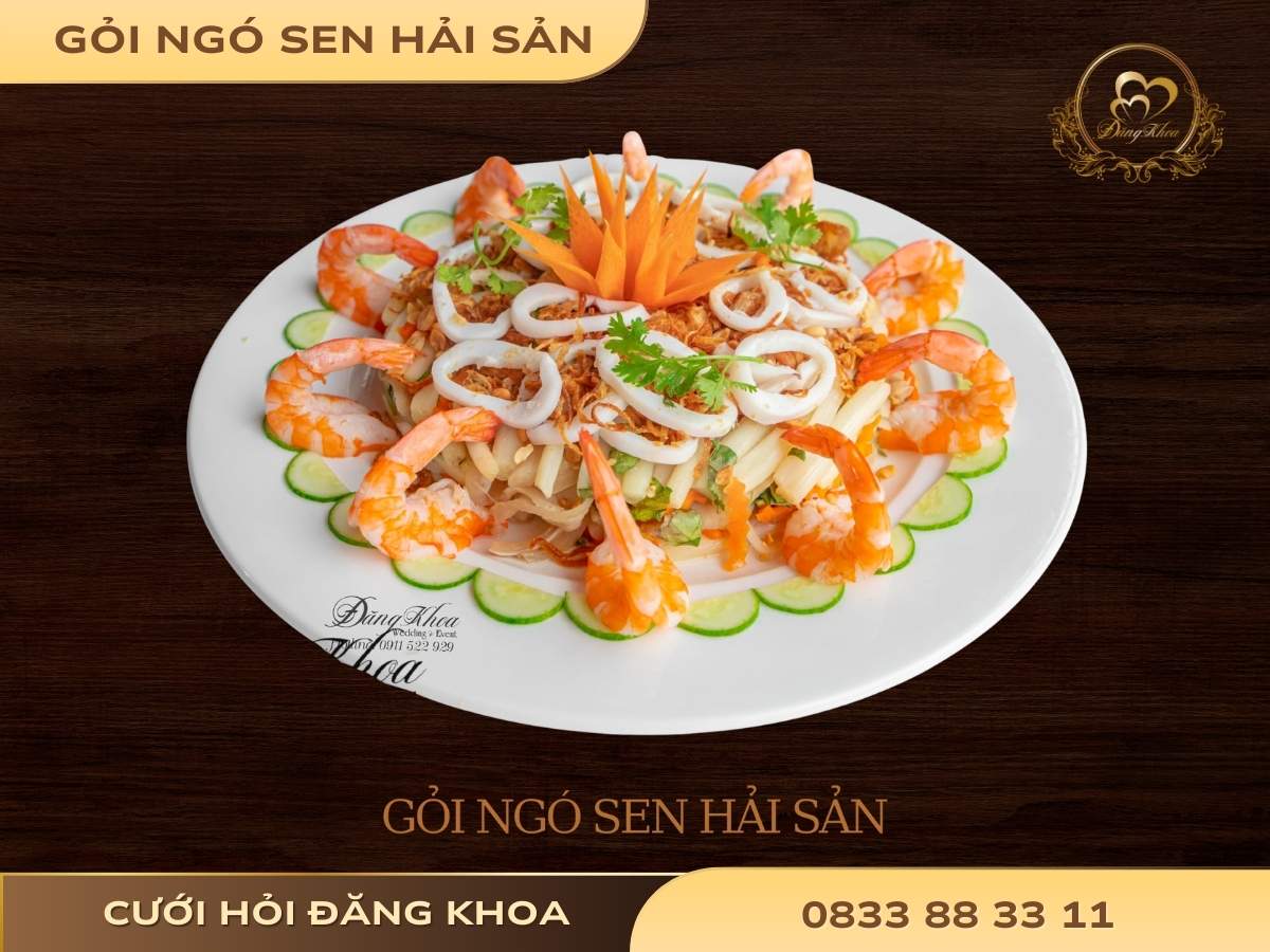 Gỏi ngó sen hải sản