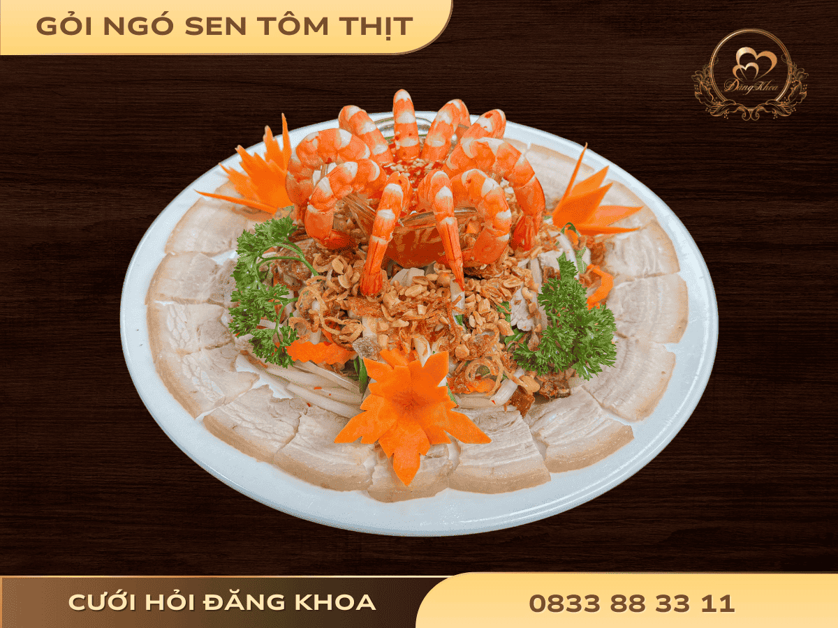 Gỏi ngó sen tôm thịt