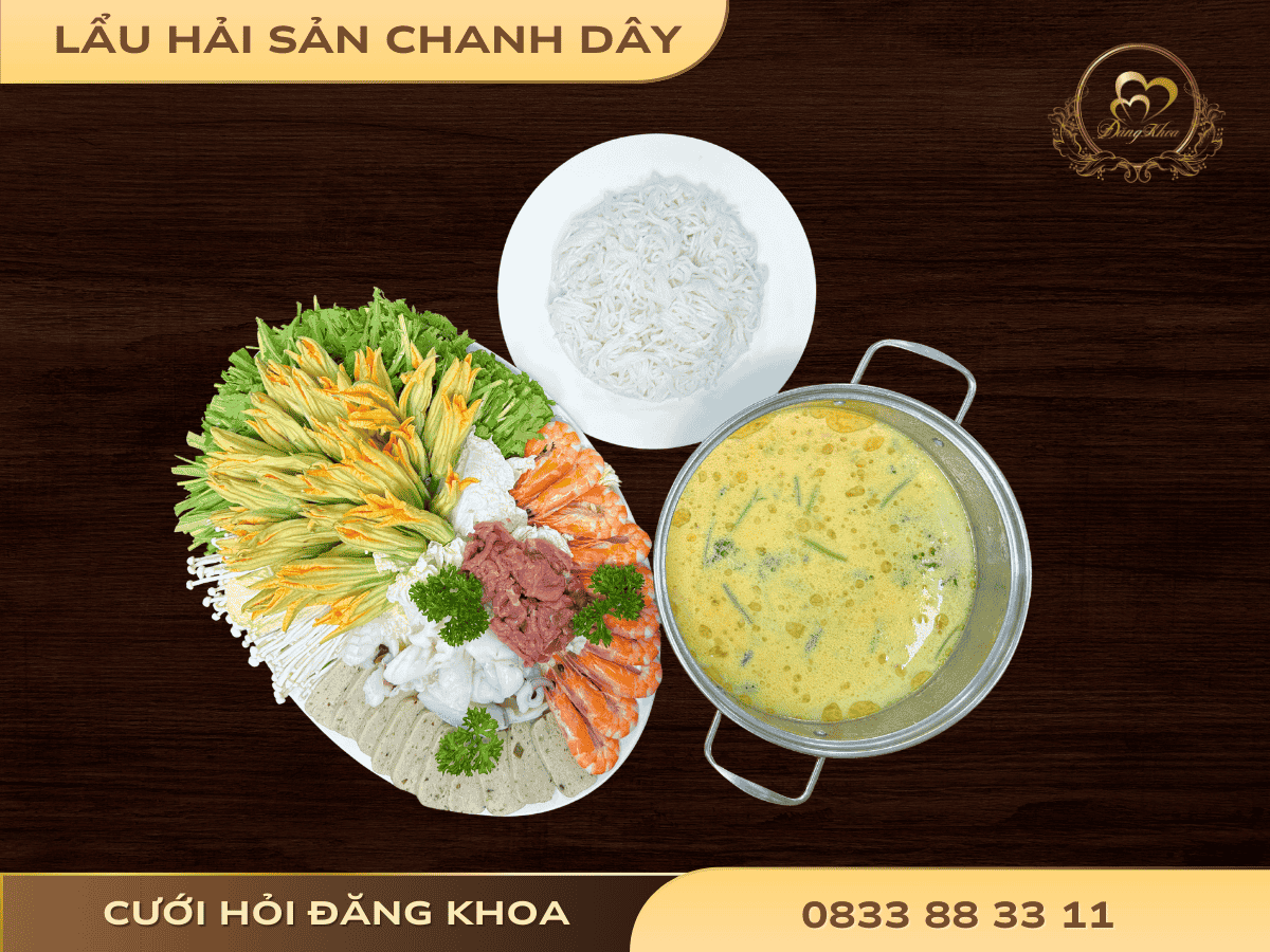 Lẩu hải sản chanh dây