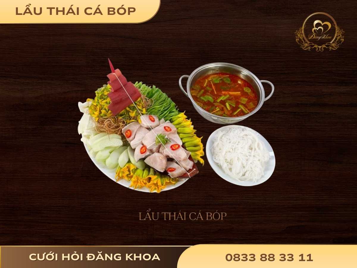 Lẩu Thái cá bóp