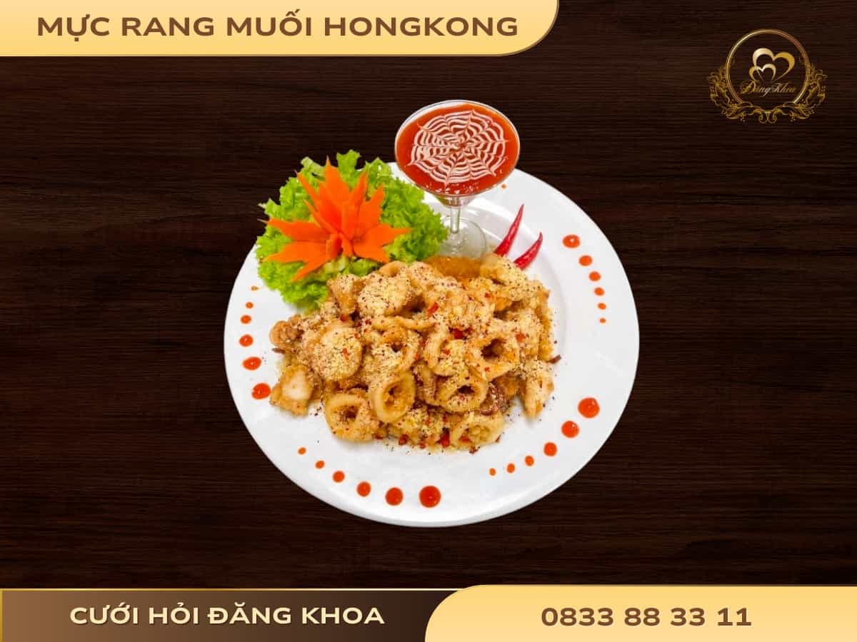 Mực rang muối hong kong