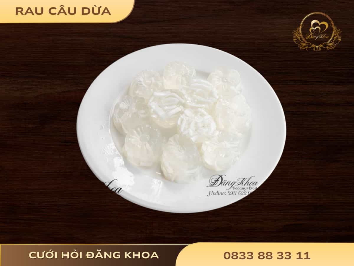 Rau câu dừa