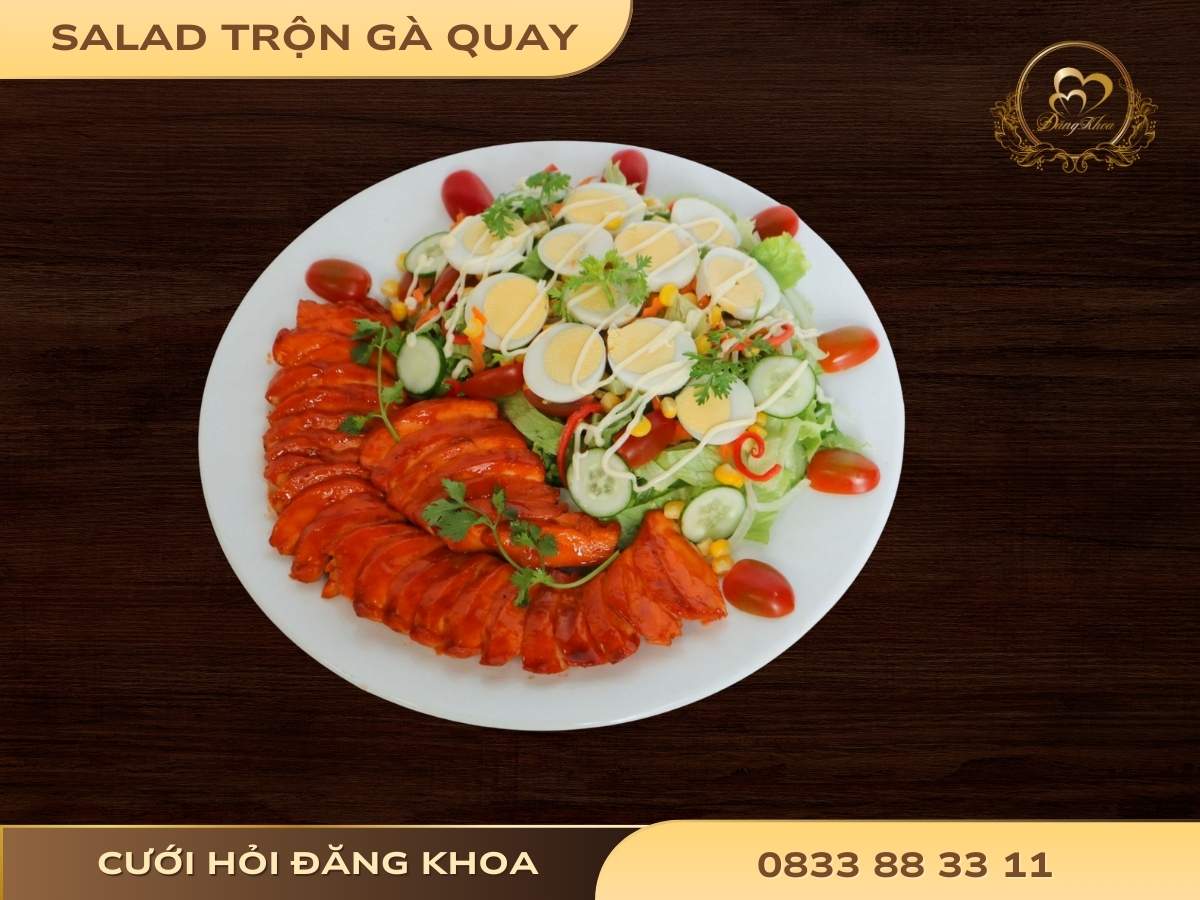 Salad Trộn Gà Quay
